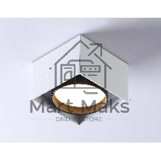 Светильник накладной TN70865 WH/BK белый/черный GX53 max 12W 95*95*62