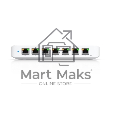 Коммутатор Ubiquiti UniFi Switch Ultra 210W PoE-коммутатор, 8х 1G RJ45, раздача 202 Вт