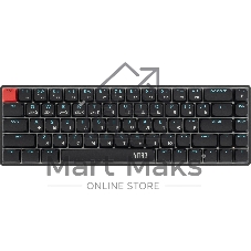 Клавиатура Acer OKR400 гибридная, USB Type-A, Bluetooth, радиоканал, чёрный