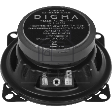 Колонки автомобильные Digma KERNEL MINI 120Вт 90дБ 4Ом 10см (4дюйм) (ком.:2кол.) коаксиальные двухполосные