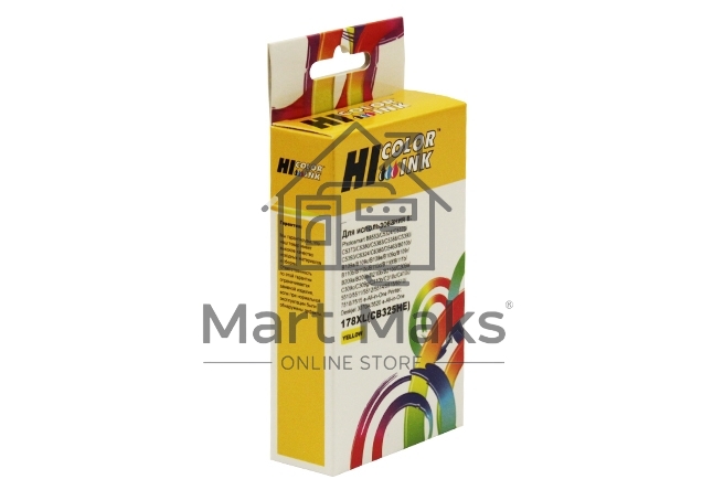 Картридж HP C5383/C6383/B8553/D5463, №178XL (Hi-Black) new, CB325HE, Y     