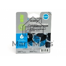 Картридж струйный Cactus CS-CD972 №920XL синий (14.6 мл.) для HP Officejet 6000/6500/7000/7500