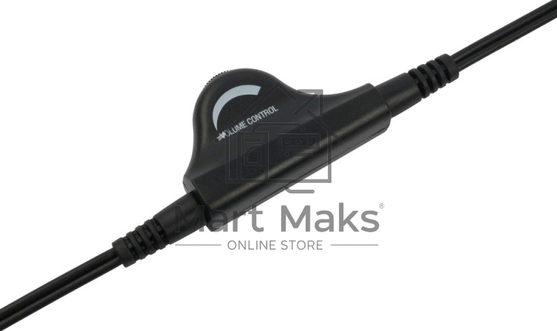 Гарнитура Oklick HS-M143VB черный 1.8м накладные оголовье