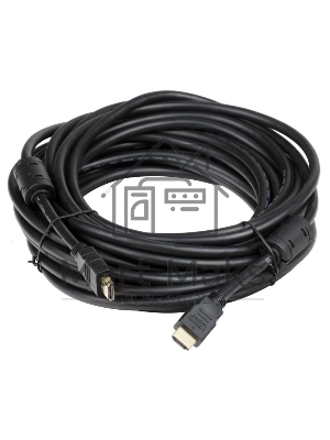 Кабель HDMI-HDMI ver1.4 19M/19M 10м, позолоченные контакты Ферритовые кольца. Кабель HDMI-HDMI ver1.4 19M/19M 10м, позолоченные контакты Ферритовые кольца.