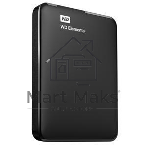 Внешний жесткий диск Western Digital Elements Portable WDBU6Y0040BBK-WESN 4ТБ 2,5