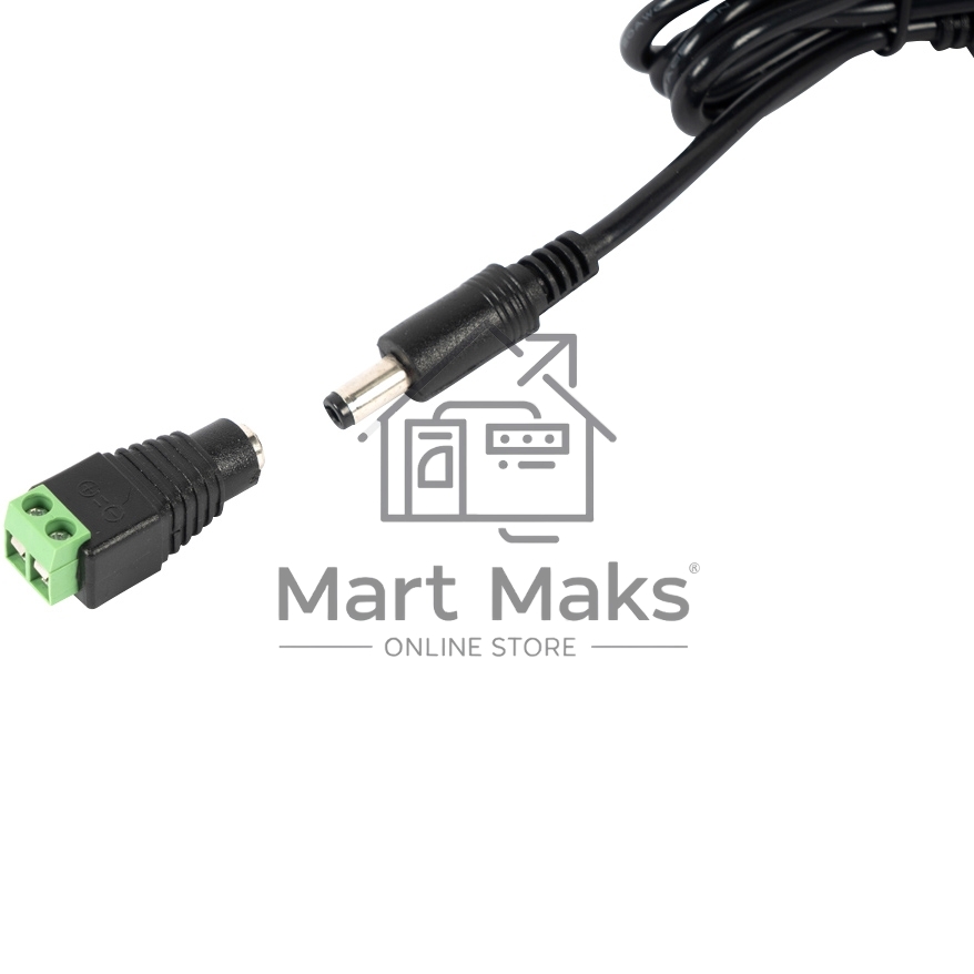 Источник питания Mollusk-VR 12/1 12В, 1А. Сетевой диапазон 110-245В провод с вилкой Mollusk-VR 12/1 power supply 12V, 1A. Mains range 110-245V wire with plug