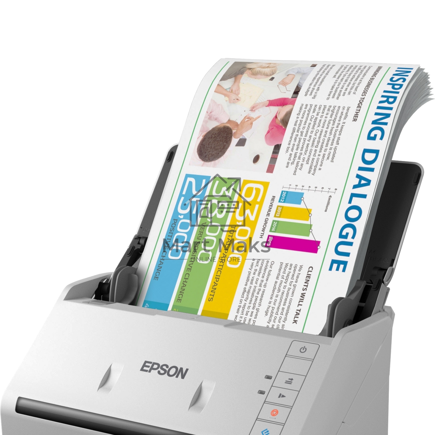 Сканер Epson WorkForce DS-770II (B11B262401)
