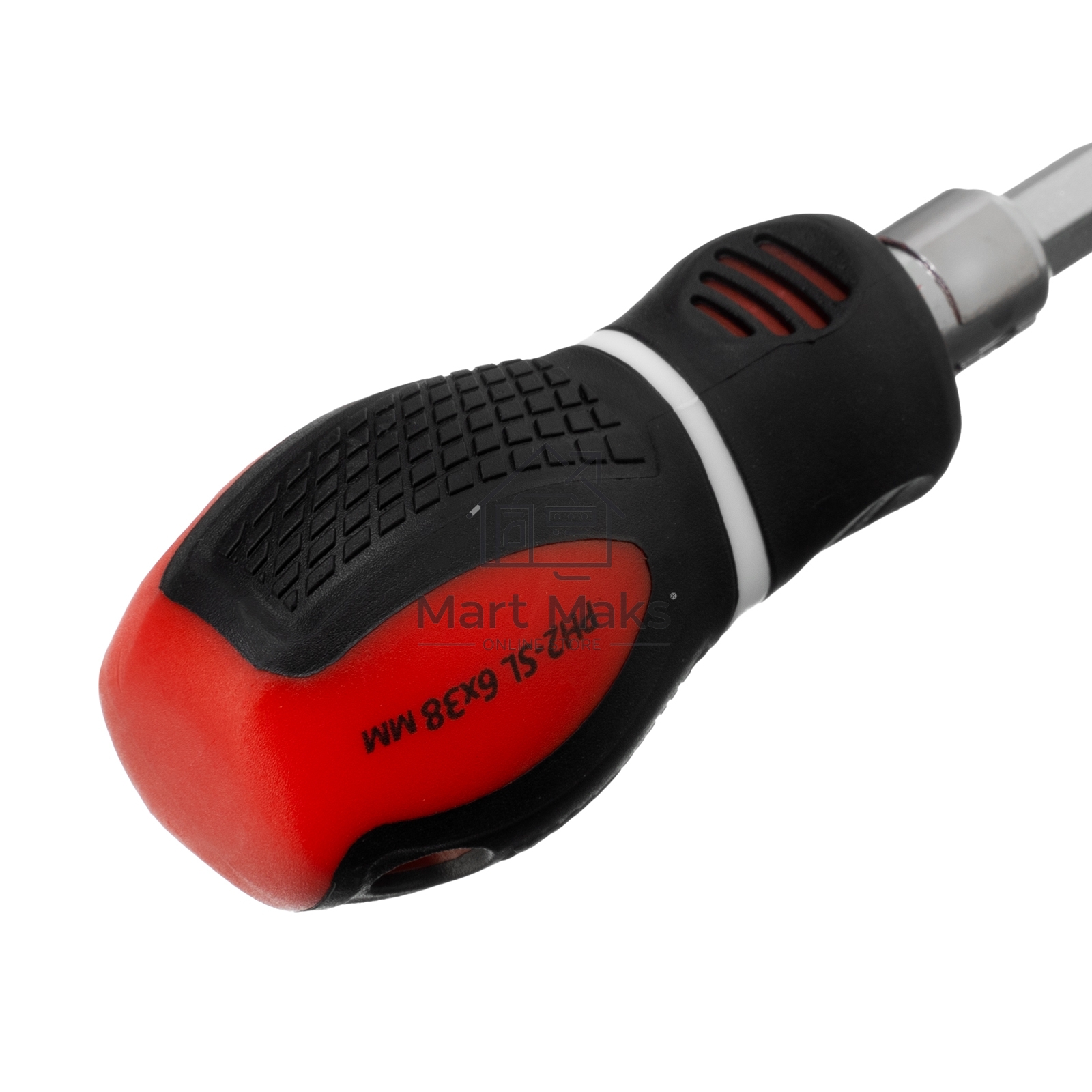 Отвертка комбинированная, SL6,0 / PH2 х 38 мм, CrV, двухкомп. рукоятка Matrix