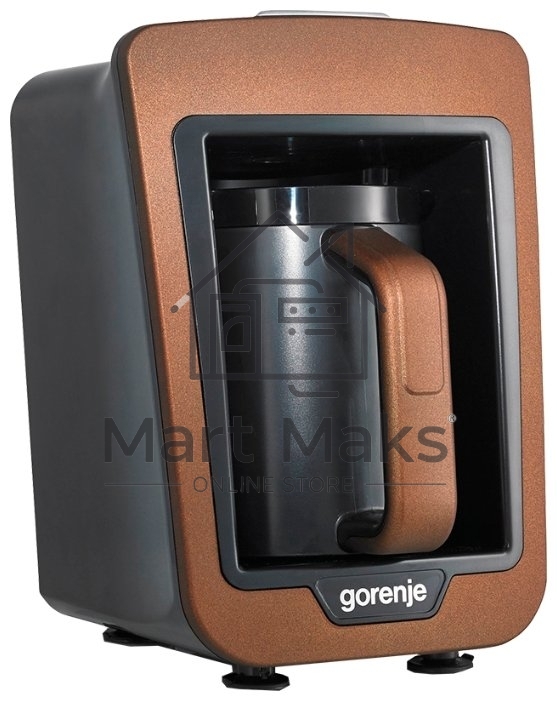 Кофеварка Gorenje ATCM730T медный/черный, исп. кофе - молотый, 0.27 л, 730 Вт.