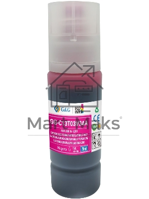 Чернила G&G GG-C13T03V34A 101M пурпурный70мл для Epson L4150/L4160/L6160/L6170