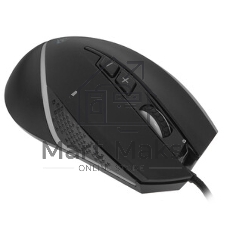 Мышь проводная AULA F805 черный, 6400 dpi, USB, кнопки - 7
