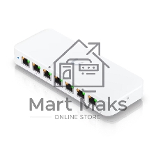 Коммутатор Ubiquiti UniFi Switch Ultra 210W PoE-коммутатор, 8х 1G RJ45, раздача 202 Вт