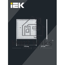 Светильник IEK LED ДВО 6562-P 36Вт 5000К 595х595х20 призма