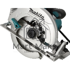 Пила Makita HS7600диск, 1200Вт,5200об\м,диск-ф185х30мм,рез-64мм,3.9кг, стальное основание, кор