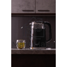 Чайник электрический Vitek VT-8827 1.7л. 2200Вт разноцветный корпус: стекло/металл