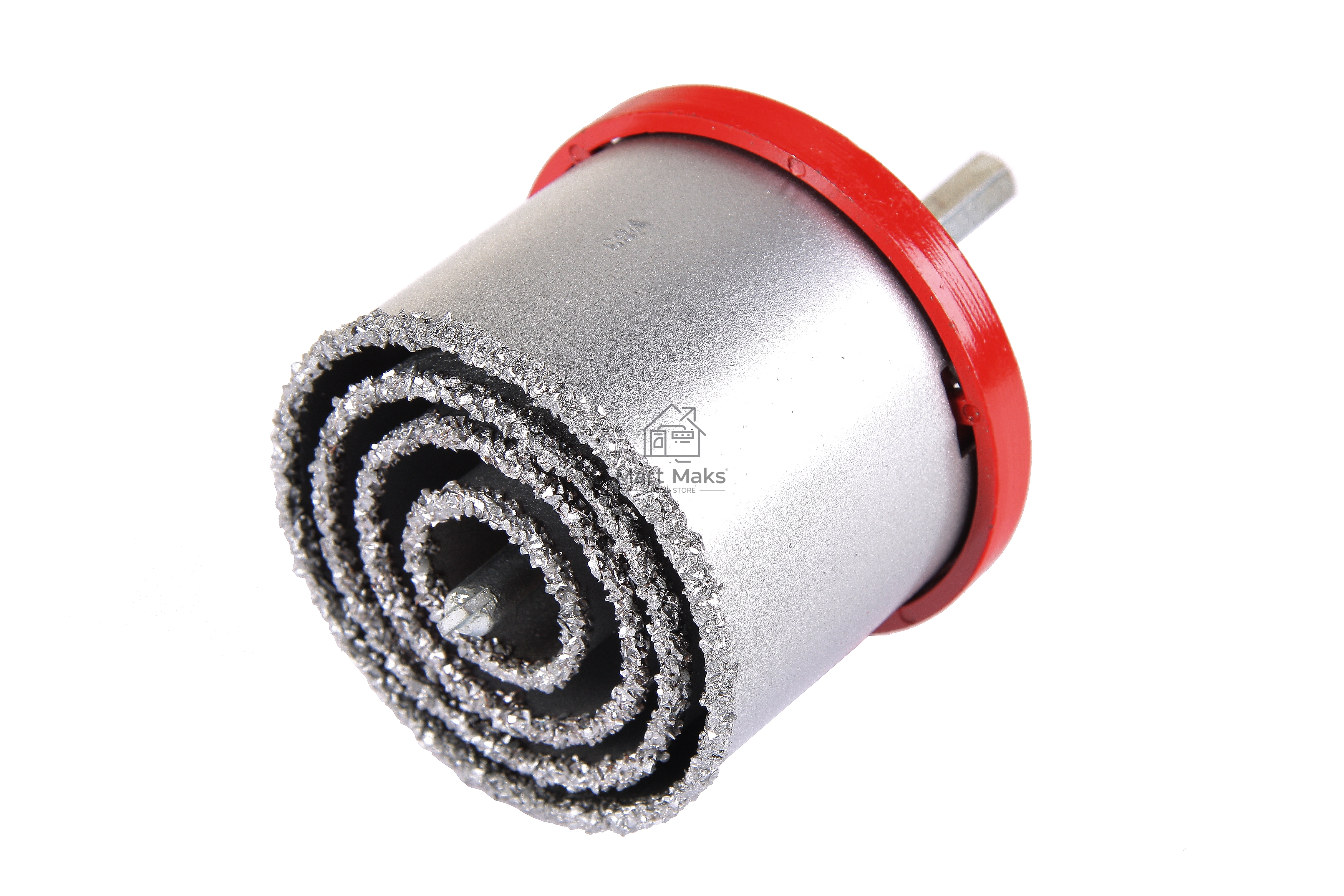 Набор коронок Hammer Flex 224-204 DR CR 65кафель\кирпич, 4шт.:33,53,67,83мм+адаптер