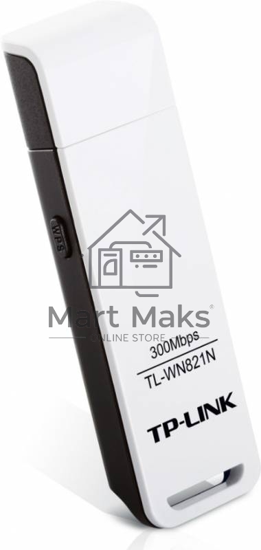 Сетевой адаптер TP-Link TL-WN821N Беспроводной USB адаптер 300Мбит/с стандарта N