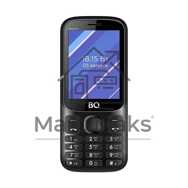 Мобильный телефон BQ 2820 Step XL+ черный/синий
