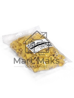 Колпачок ExeGate BC45-100-YL изолирующий для коннектора RJ-45, желтый (100шт)