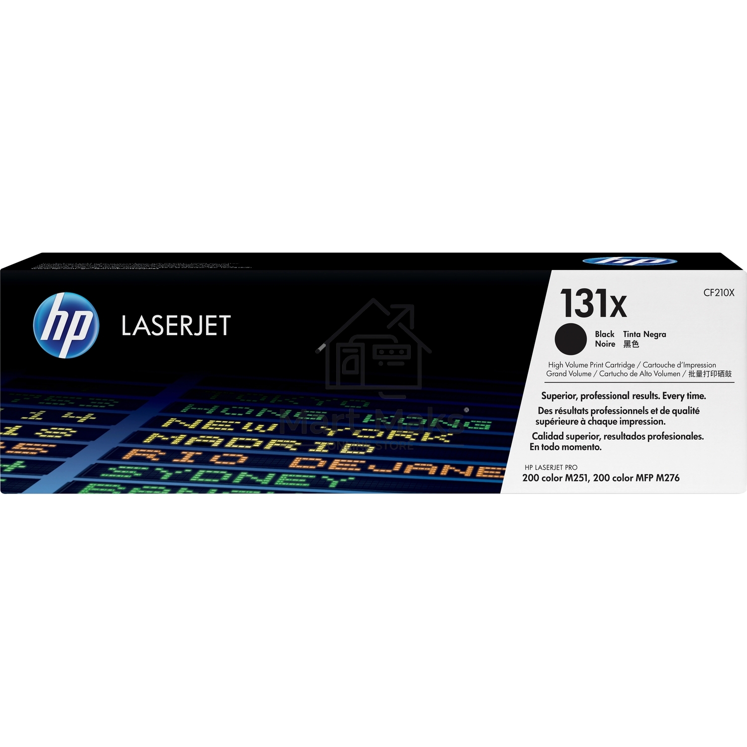 Картридж лазерный HP CF210X черный LaserJet Pro 200 M251/M276 (2400стр.)