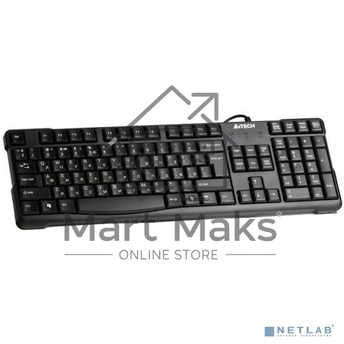 Клавиатура A4Tech KR-750 черный USB