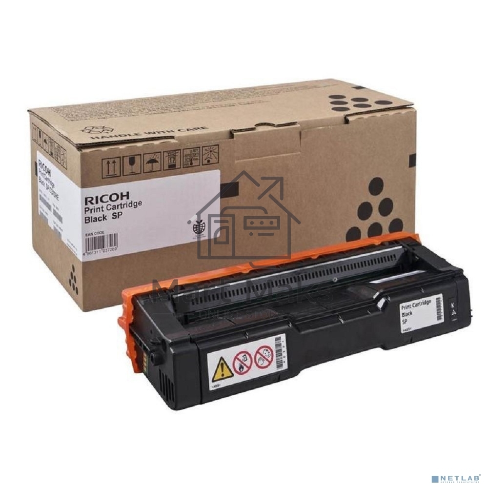Картридж лазерный Ricoh SP C360HE черный для SP C360DNw/SP C360SNw/SP C360SFNw/SP C361SFNw 7000 страниц.