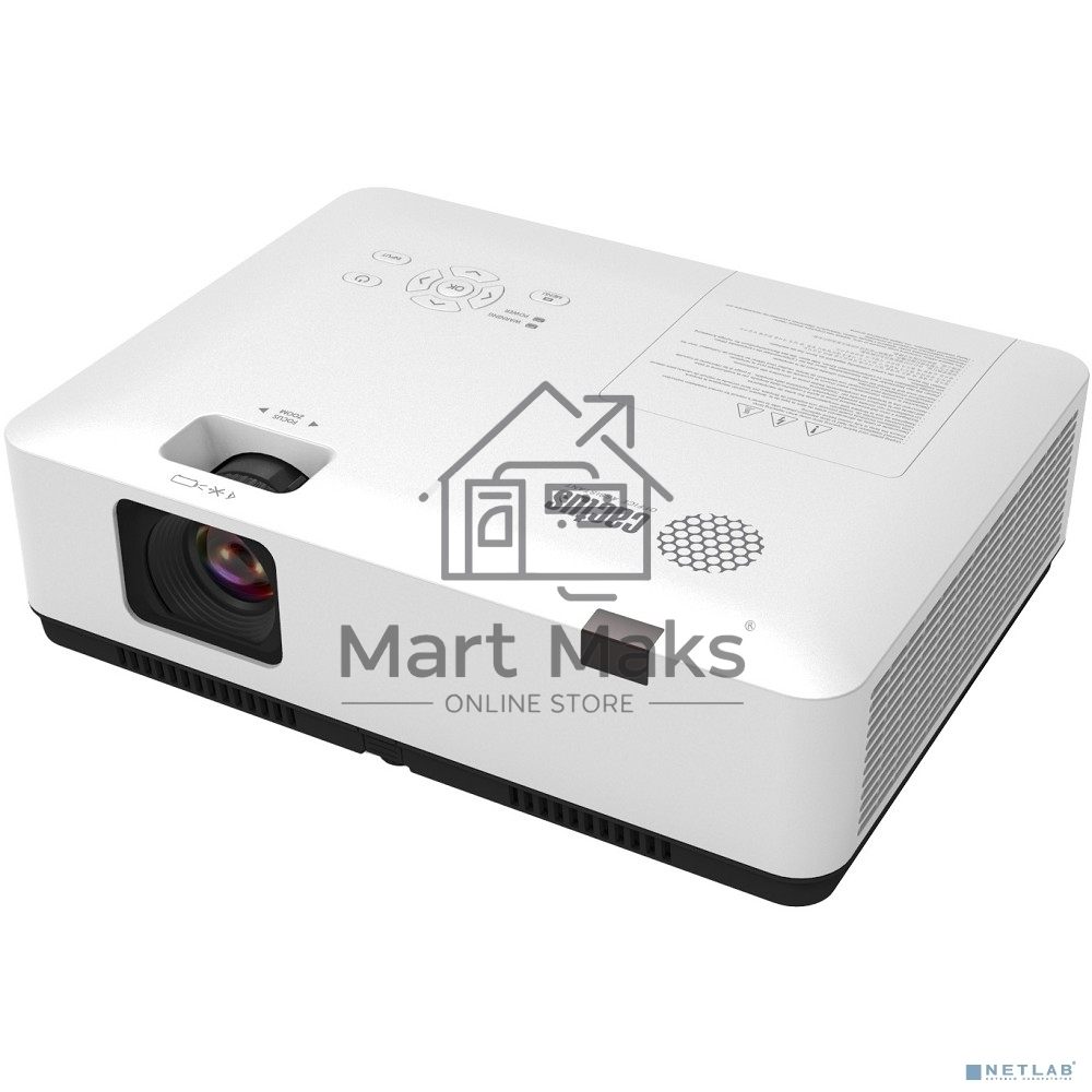 Проектор Cactus CS-S3.WT 3LCD 43000Lm LS 4300Lm ANSI (1280x1024) 15000:1 ресурс лампы:10000часов 1xUSB typeA 2xHDMI 4.7кг