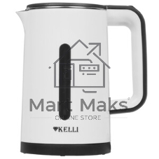 Чайник электрический Kelli KL-1375 1,8л. пластик, белый