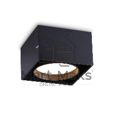Светильник накладной TN70866 BK черный GX53 max 12W 95*95*62