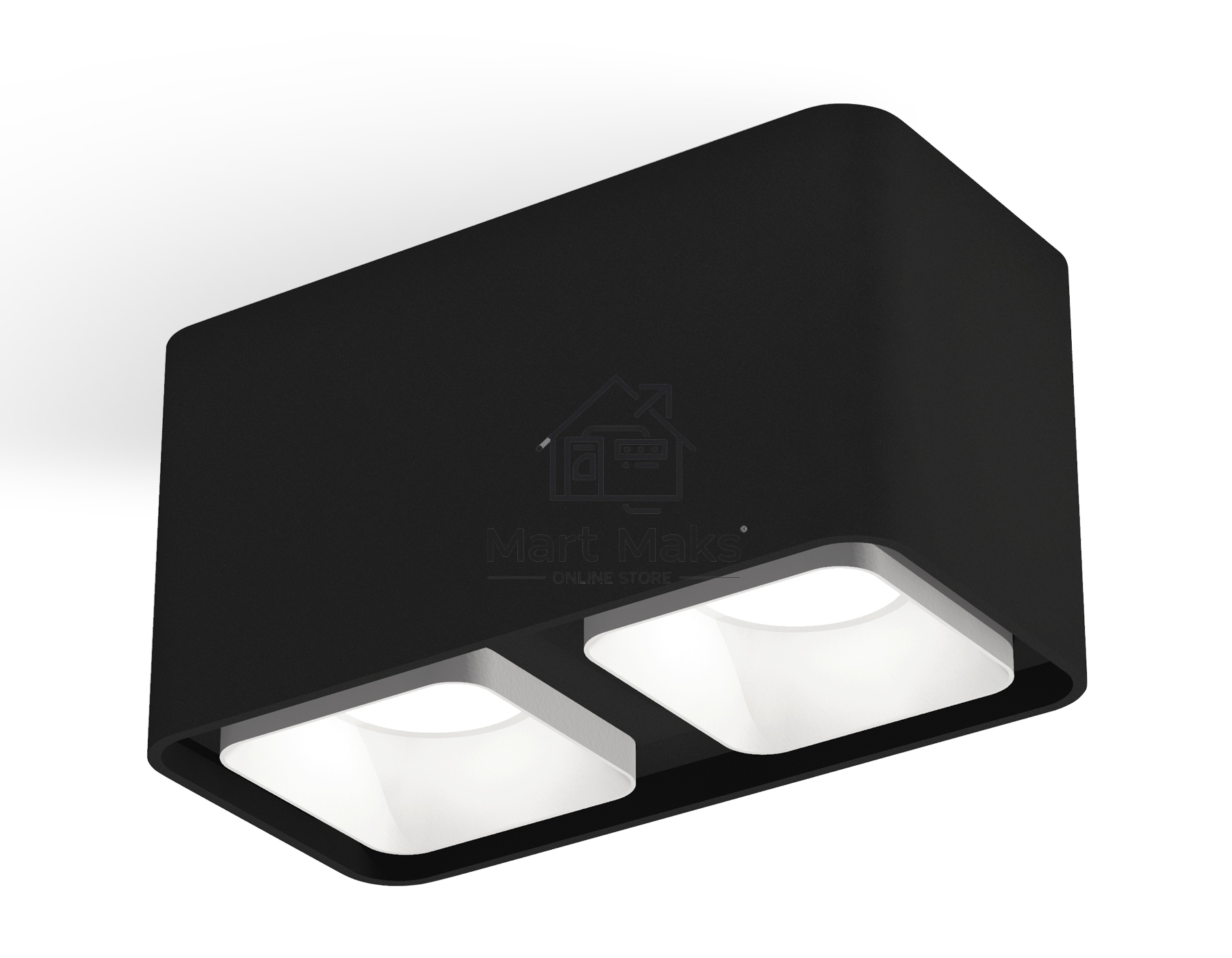 Светильник Ambrella Light XS7851001 SBK/SWH черный песок/белый песок MR16 GU5.3 (C7851, N7701)