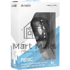 Мышь беспроводная A4Tech Fstyler FB10C черный, 2000 dpi, Bluetooth / USB, Bluetooth / радиоканал, кнопки - 4