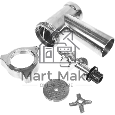 Мясорубка электрическая Bosch MFW2515W белый, 1500 Вт, 1.7 кг/мин, защита от перегрузки, насадки - 4