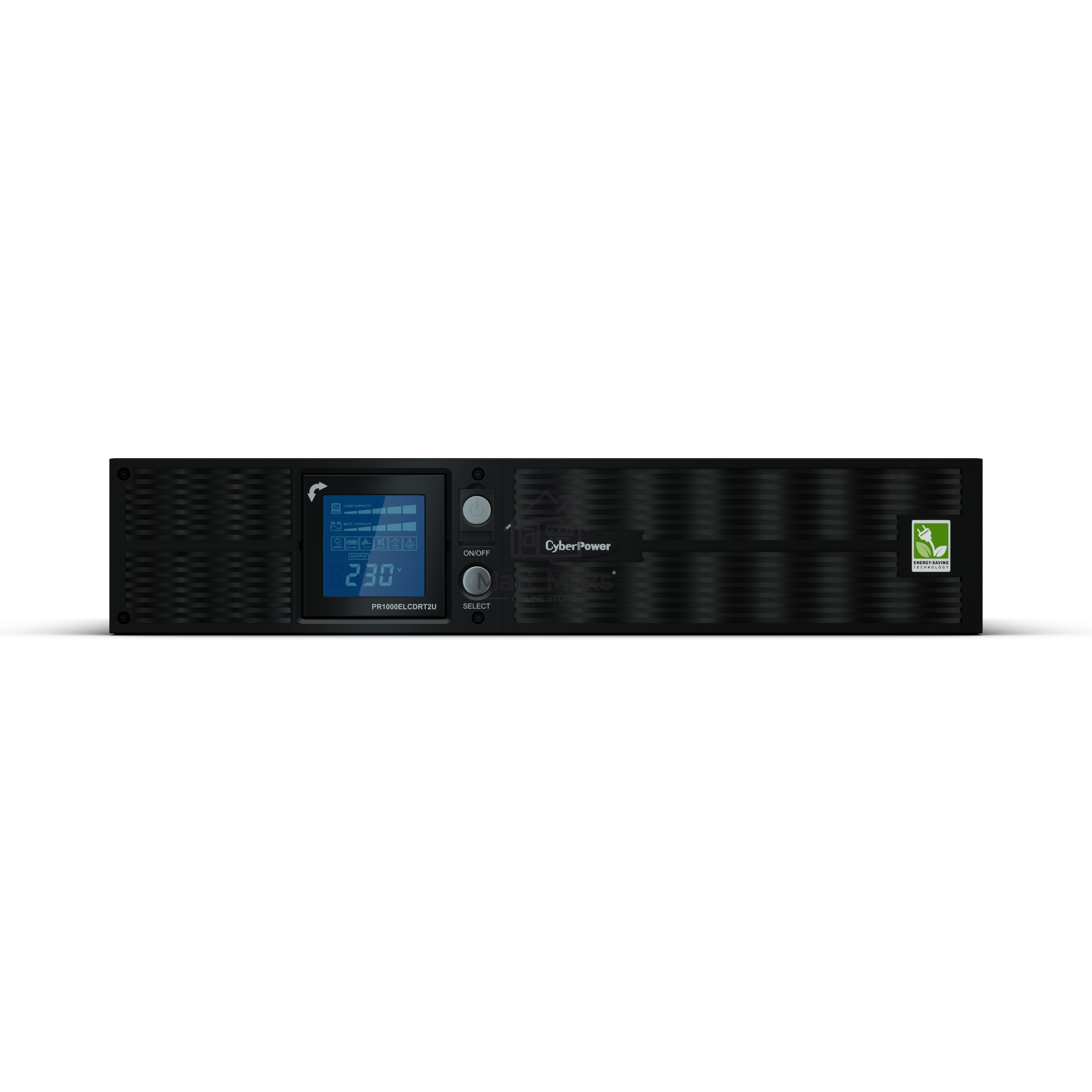 Источник бесперебойного питания CyberPower PR1500ELCDRT2U 1500VA/1350W USB/RJ11/45 (8 IEC)