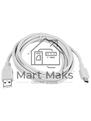 Кабель Rexant mini USB (male) штекер - USB-A (male) штекер, 3 м, серый (PE пакет)