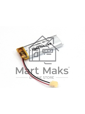 Аккумулятор Li-Pol (батарея) 6*17*45мм 2pin 3.7V/430mAh