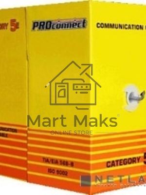 Кабель Proconnect (01-0148) Кабель FTP CAT5e 4 пары (305м) 0.4 мм 