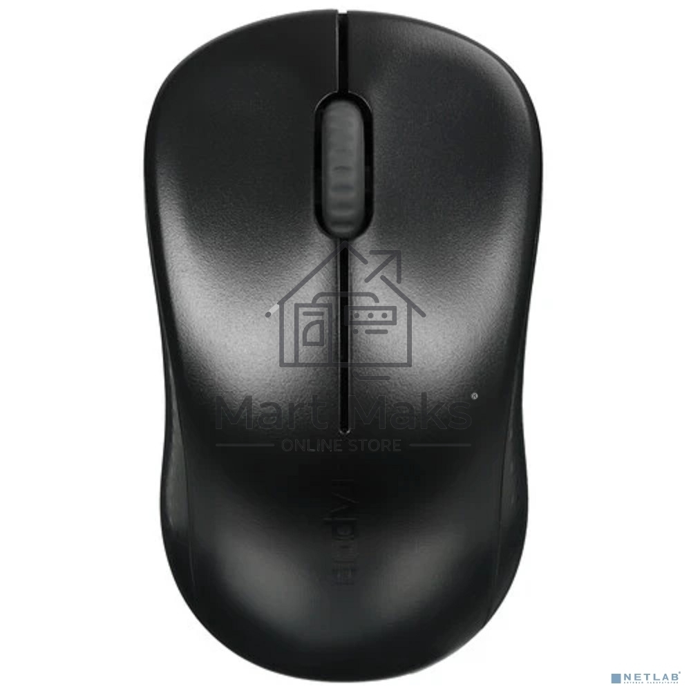 Мышь беспроводная Rapoo M160 Silent черный, 1300 dpi, радиоканал, Bluetooth, USB, кнопки - 3