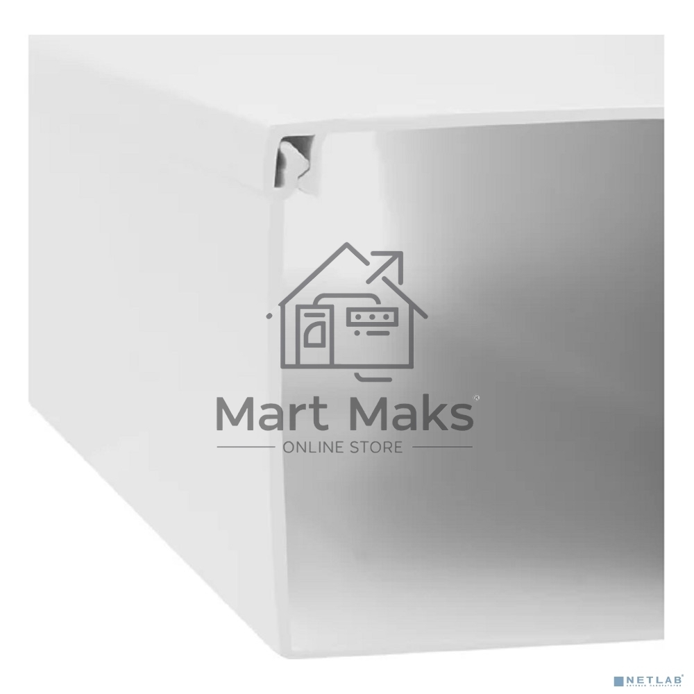 Кабель-канал 60х40 мм, белый (18 м/уп.) Rexant