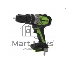 Дрель-шуруповерт GREENWORKS GD24DD60, 24 В, 0 Ач, 60 Нм, бесщеточный, ударный