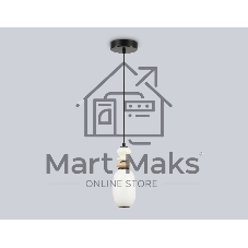 Светильник Ambrella light LH53141 BK/WH черный/белый 6W 3000K D120*1520