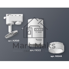 Светильник Ambrella light XT6322160 SWH/FR белый песок/белый матовый MR16 GU5.3 (A2520, C6322, N6248)