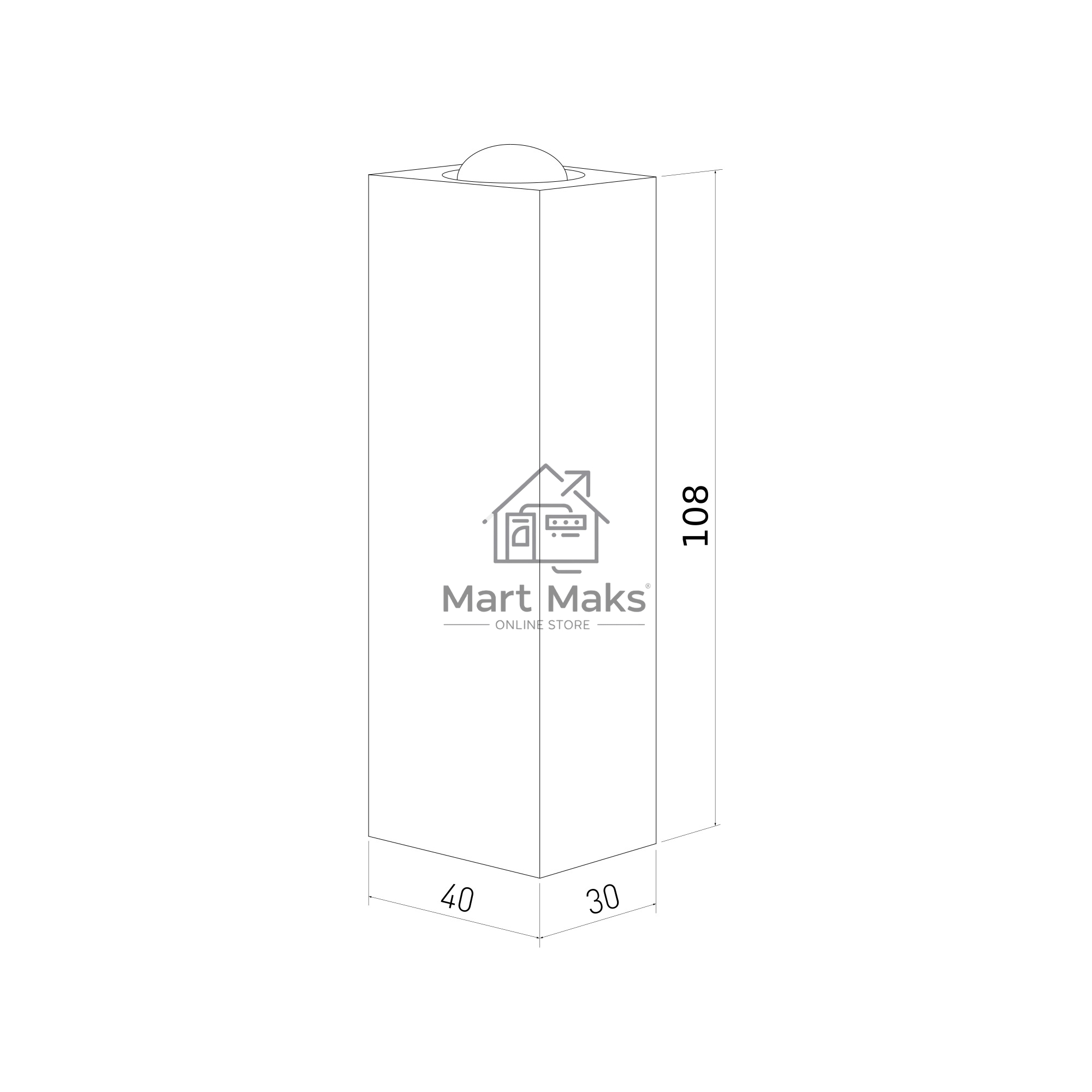 40110/LED / Светильник настенный светодиодный Petite LED белый