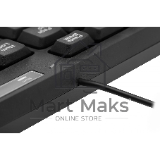 Клавиатура проводная Defender Concept HB-164, USB, черный