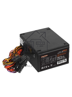 Блок питания ExeGate M450(EX234946RUS), 450Вт, 80мм, черный