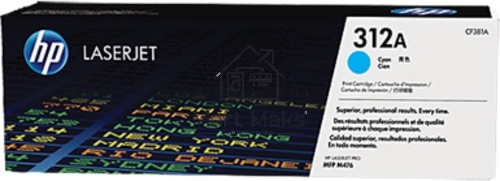 Тонер Картридж HP 312A CF381A голубой для HP CLJ Pro M476 (2400стр.)