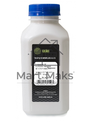 Тонер Cactus CS-THPU-120 черный флакон 120гр. для принтера HP LJ P1005/1006/1505/M125/127/M604/307/608