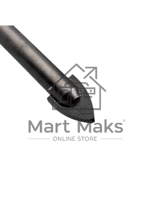 Сверло по стеклу и керамике 12 мм шестигранный хвостовик Kranz