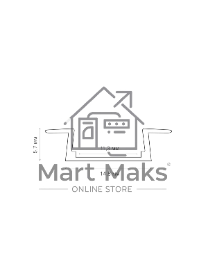 Комплект врезного алюминиевого профиля с рассеивателем, 22х6мм, 1м, черный Rexant