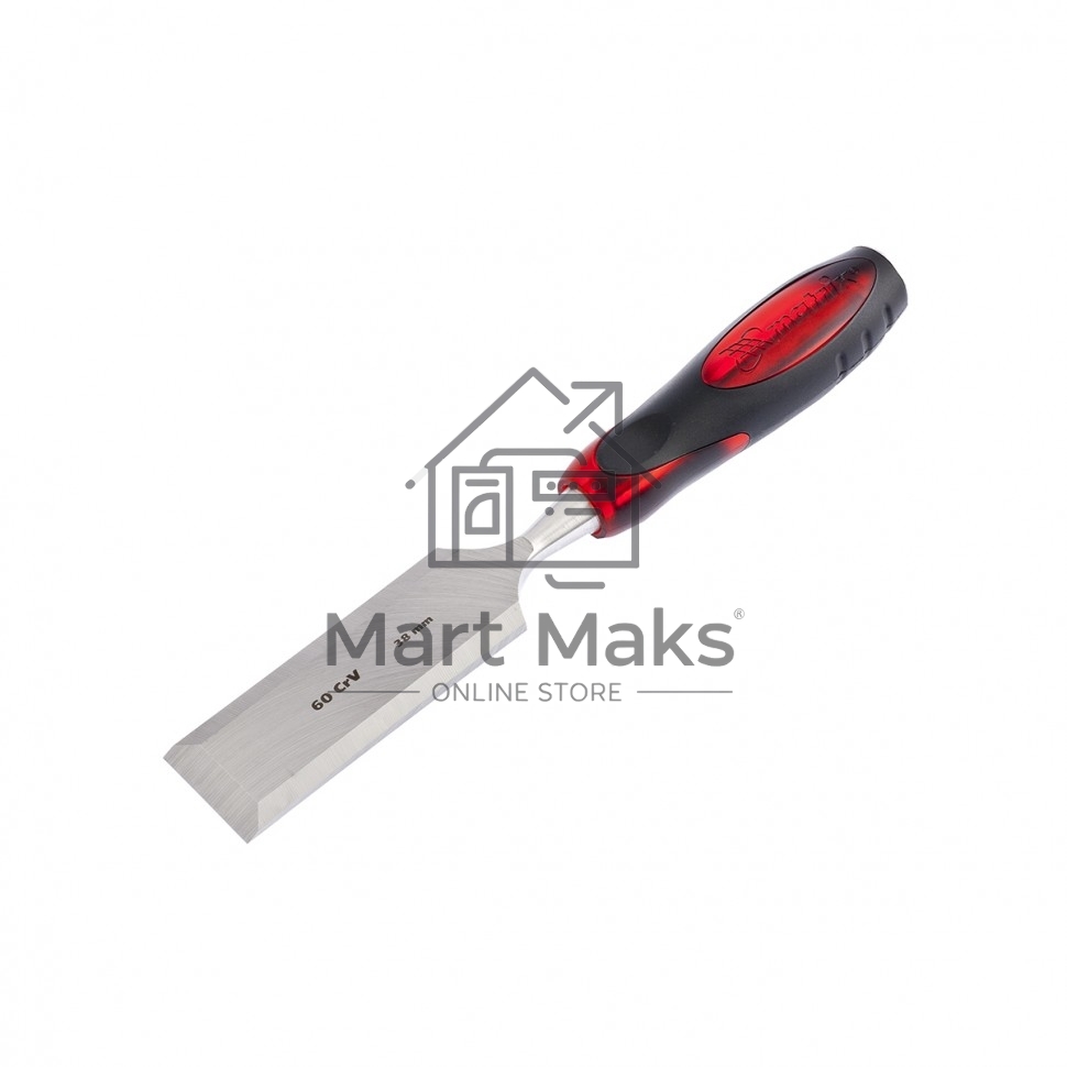 Долото MATRIX 2452538мм двухкомпонентная обрезиненная рукоятка