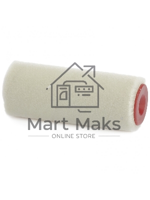 Миди-валик смен. для гладких поверхностей синтет, 100 мм ворс 4мм D 30 мм Dруч. 6 мм велюр MTX